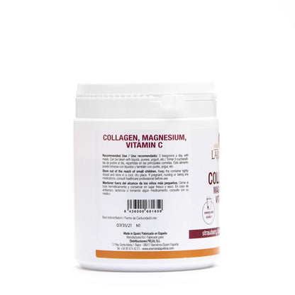 Ana Maria Lajusticia – Collagen with magnesium and vit c – 350 grams (strawberry flavour) Ana María LajusticiaUS supplements