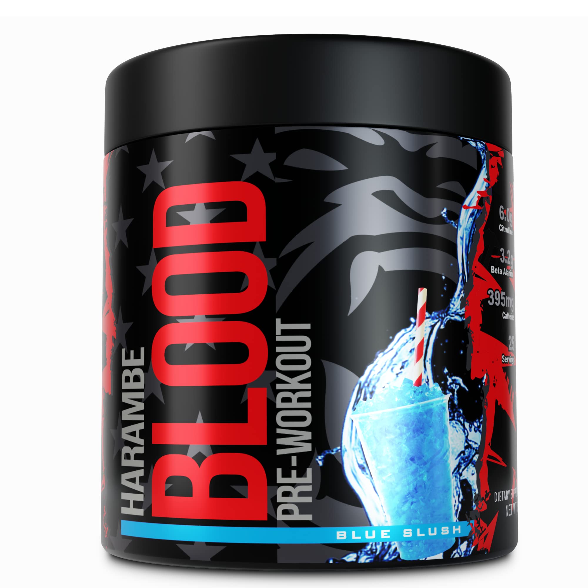 Harambe Blood ✮ Extreme Preworkout Supplement for Men & Women ✮ Strong Pre Workout Harambe BloodAu supplements