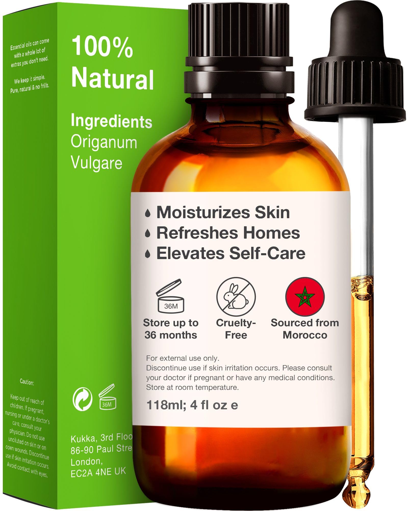 KUKKA Oregano Oils - Natural Oils (4 fl oz) KUKKA essential oilsAu supplements