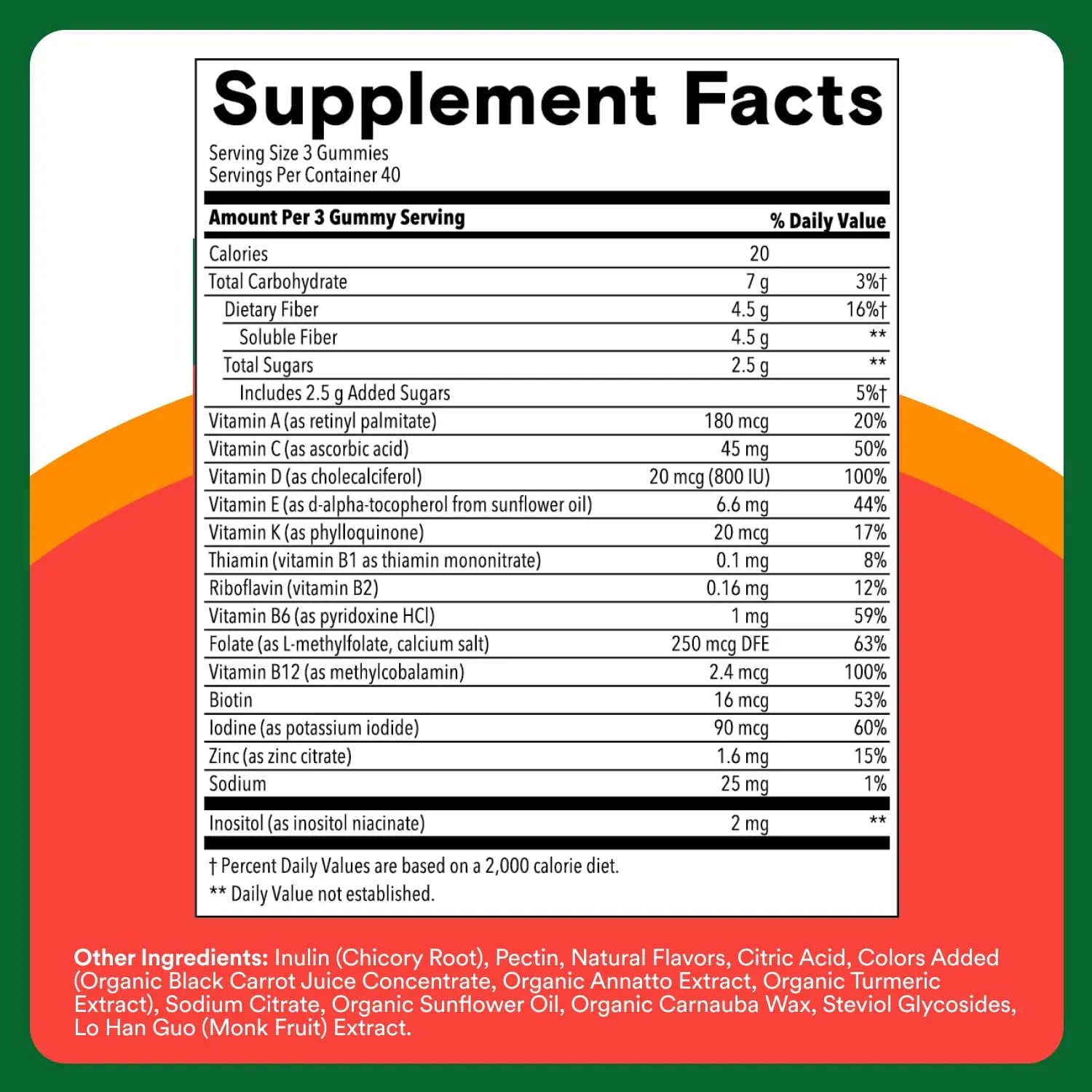 SmartyPants Kids Multivitamin & Fiber Gummies: Prebiotic Fiber to Support Kids Digestion with Vitamin D3, C, Vitamin B12, B6, A, Zinc SmartyPantsAu supplements
