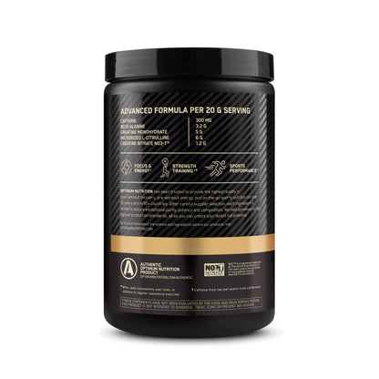 Optimum Nutrition Gold Standard Pre Workout Advanced, with Creatine, Beta-Alanine Optimum NutritionUS supplements