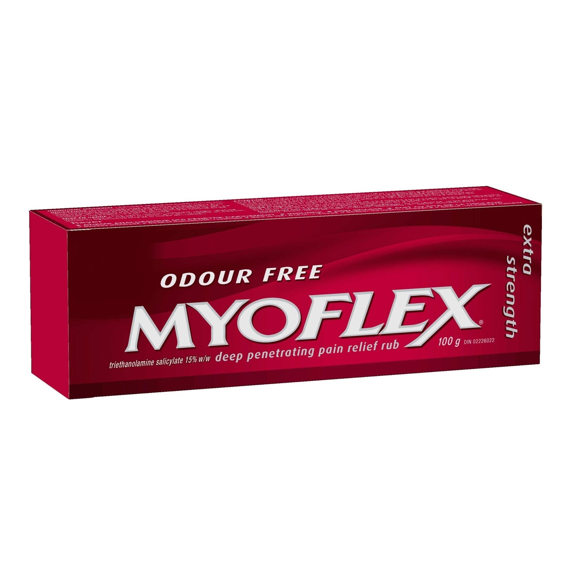 Myoflex Pain Relief Rub | Odourless | Provides Deep Penetrating Relief of Muscle Soreness & Joint Pain | Menthol Free | Stain Free | Non-Greasy | Great for Ages 2+ | 100 Grams (Extra Strength) MyoflexAu supplements