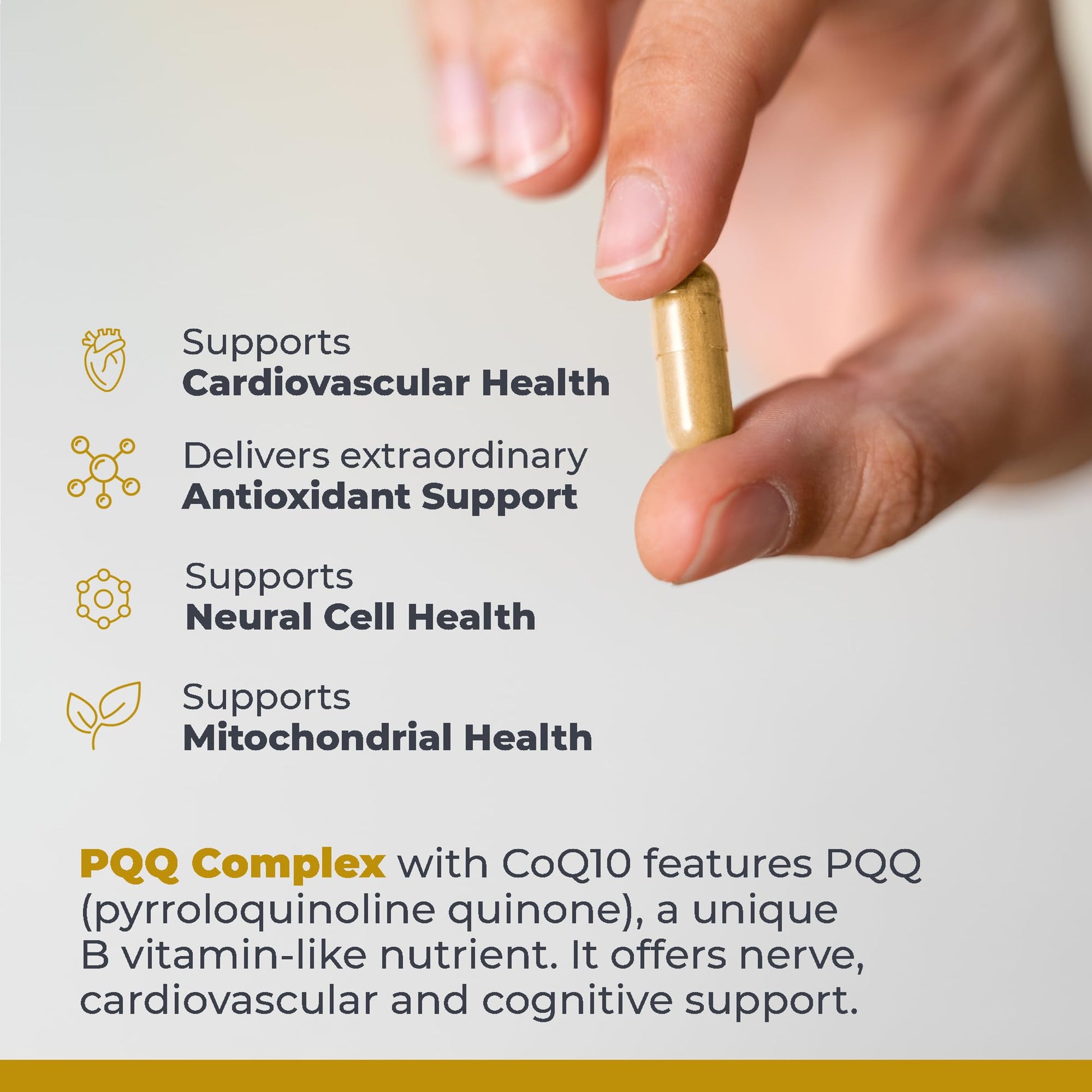 Premier Research Labs Premier PQQ Complex with CoQ10 - Coenzyme Q10, Co Q 10 Supplement with Pyrroloquinoline Quinone (PQQ) for Antioxidant, Brain & Heart Support - 60 Vegetarian Capsules Premier Research LabsAu supplements