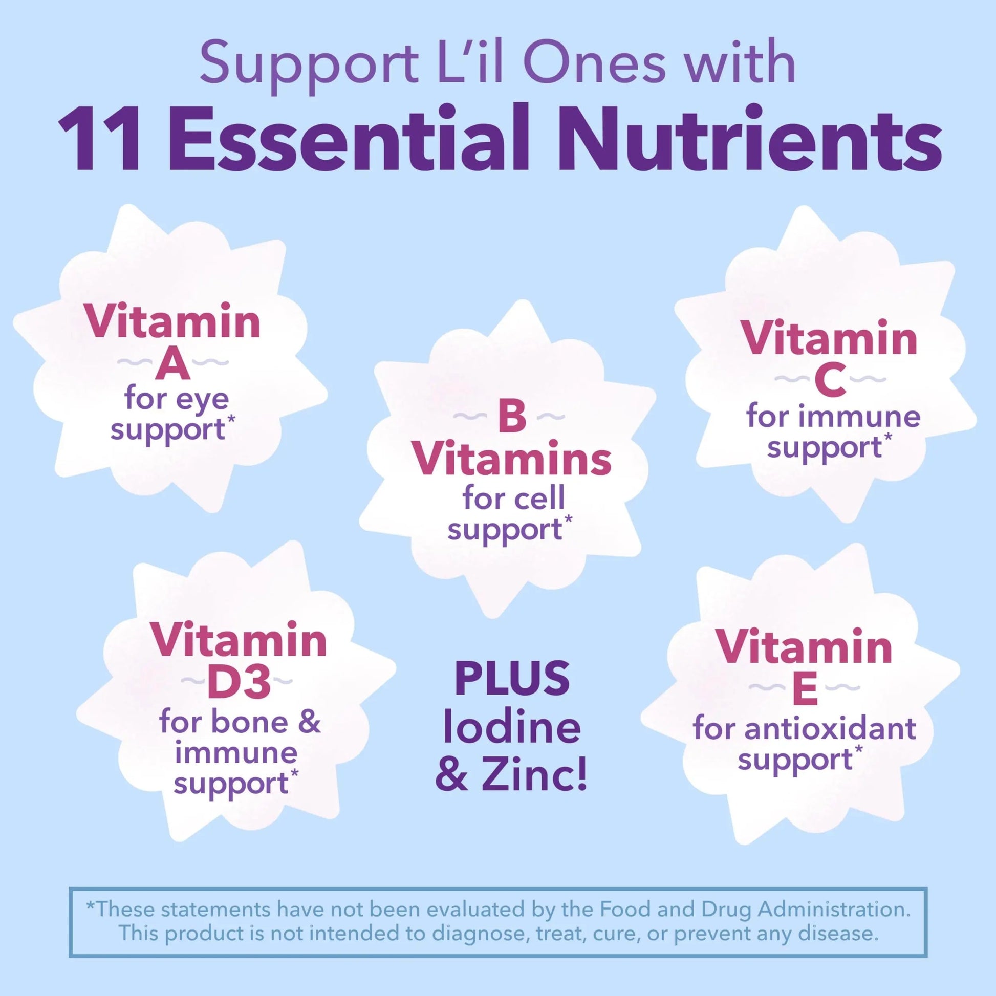 L'il Critters Frozen Daily Kids Multivitamin Gummies Assorted Berry Flavors for Ages 2+ Toddlers and Kids, Disney Multivitamin Gummies Lil CrittersAu supplements