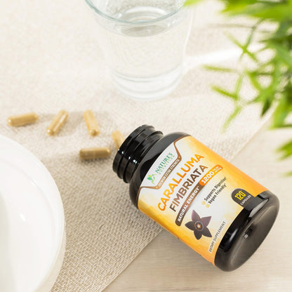 Pure Caralluma Fimbriata Extract Highly Concentrated 1200mg - Natural Endurance Support Nature's NutritionUS supplements