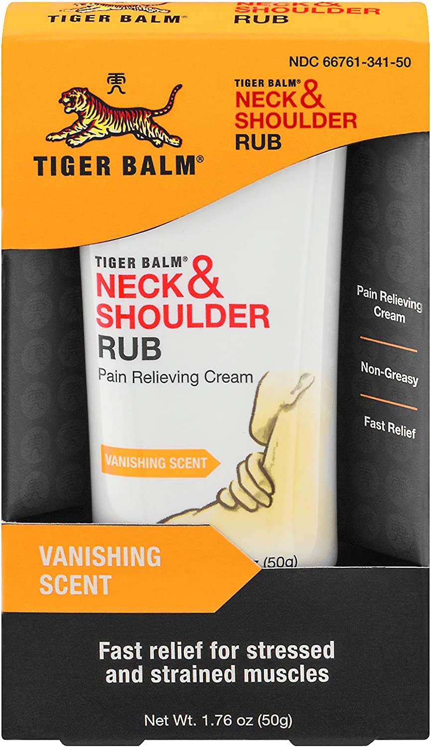 Tiger Balm Neck and Shoulder Rub 1.76 oz. Tiger BalmAu supplements