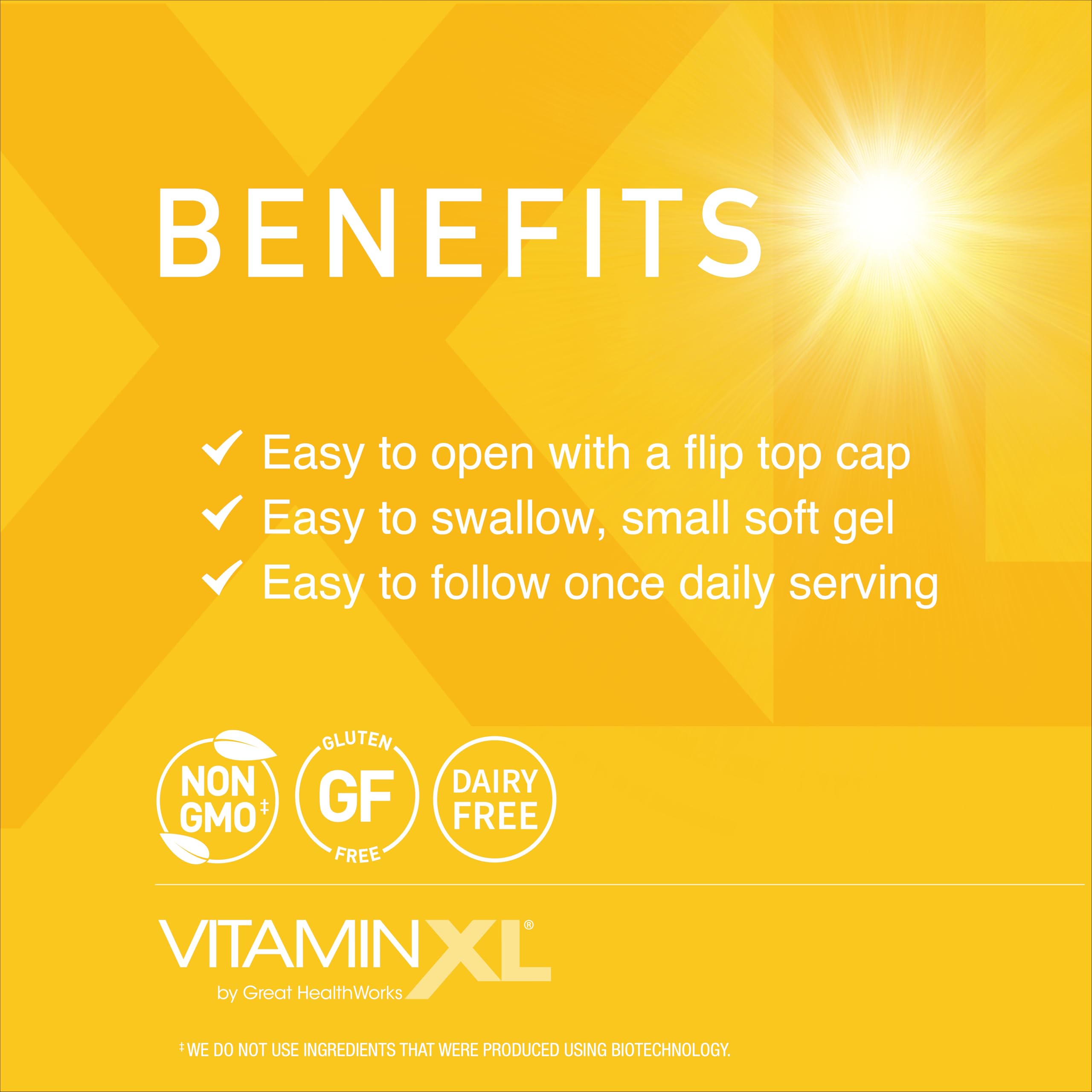 OmegaXL VitaminXL D3 High Potency Daily Vitamin D 5000 IU 125mcg Immune Support Supplement - Promotes Healthy Muscle Function & Strong Bones - Non-GMO, Gluten-Free - 30 Softgels OmegaXLAu supplements