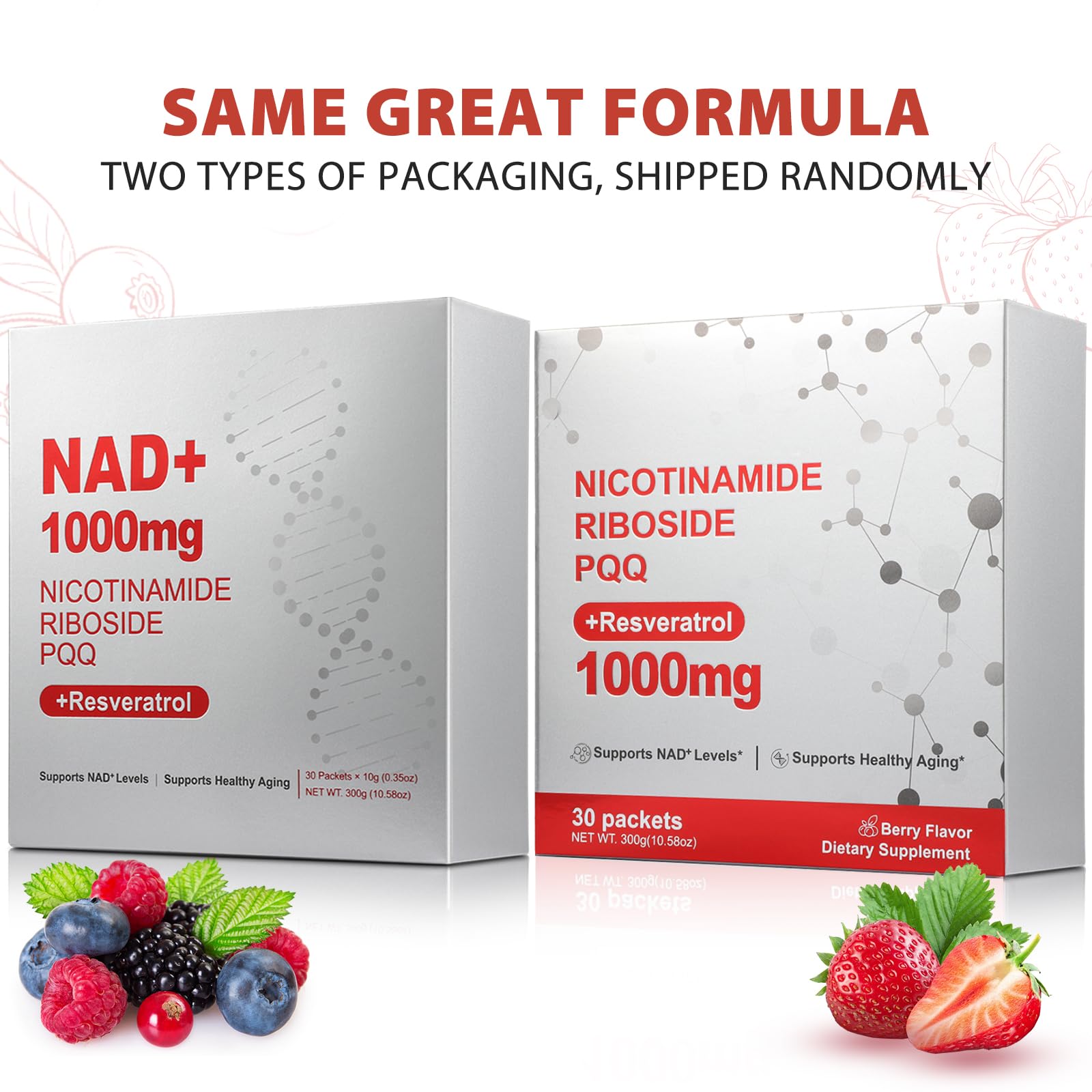 ZOROAHER 1000mg High-Potency NAD+ Liquid Supplement, Nicotinamide Riboside & Resveratrol with PQQ, Boosts Cellular Energy, Focus & Healthy Aging - 1 Pc ZOROAHERAu supplements
