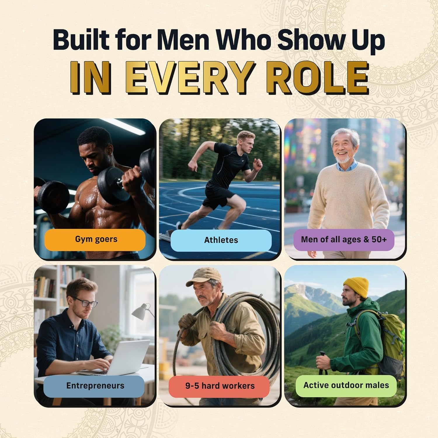 Alpha Tribe Multivitamin for Men with Sea Moss, Black Seed Oil, Ashwagandha, Turmeric, Bladderwrack, Burdock, Vitamin C, Elderberry, Manuka | Daily Vitamins & Minerals Supplement Capsules - 240 Count Alpha TribeAu supplements