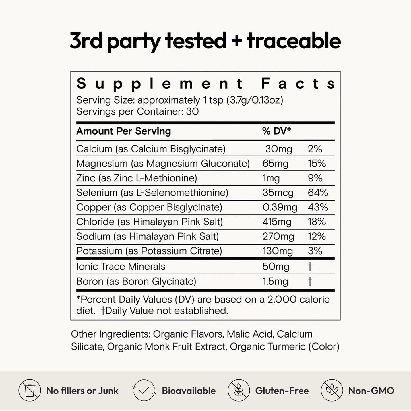 Moon Juice Mini Dew Electrolytes Powder - Sugar Free Minerals & Electrolyte Hydration Powder for Instant Hydration & Brain Support - Magnesium, Calcium, Potassium, Pink Salt, Pomelo, 30 Servings Moon JuiceUS supplements
