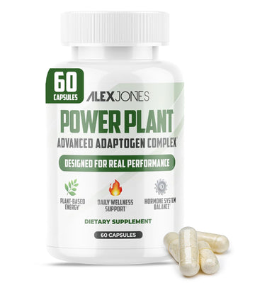 Adaptogenic Mushrooms with Cordyceps & Rhodiola – Daily Blend with Zinc, Selenium & Boron –Vegan Mushroom Capsules Supplement for Active Lifestyles – No Fillers or Additives – 60 Count Alex Jones NaturalsAu supplements