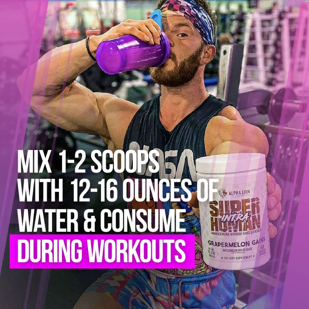 Alpha Lion Superhuman Intra Workout Powder for Men & Women, Amino Acids Drink ALPHA LIONAu supplements