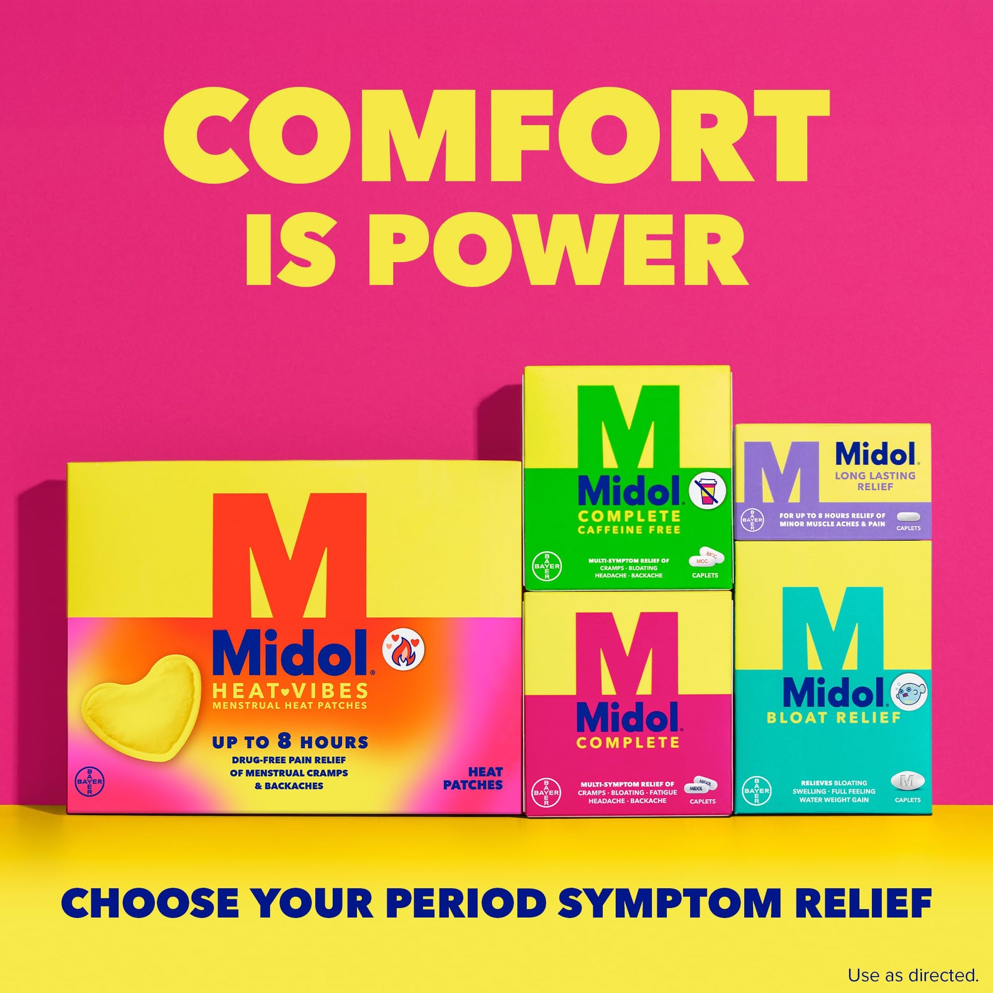Midol Complete Gelcaps 24ct: Midol Complete Menstrual Pain Relief Gelcaps with Acetaminophen for Menstrual Symptom, PMS Relief, and Period Cramp Relief - 24 Count MidolAu supplements