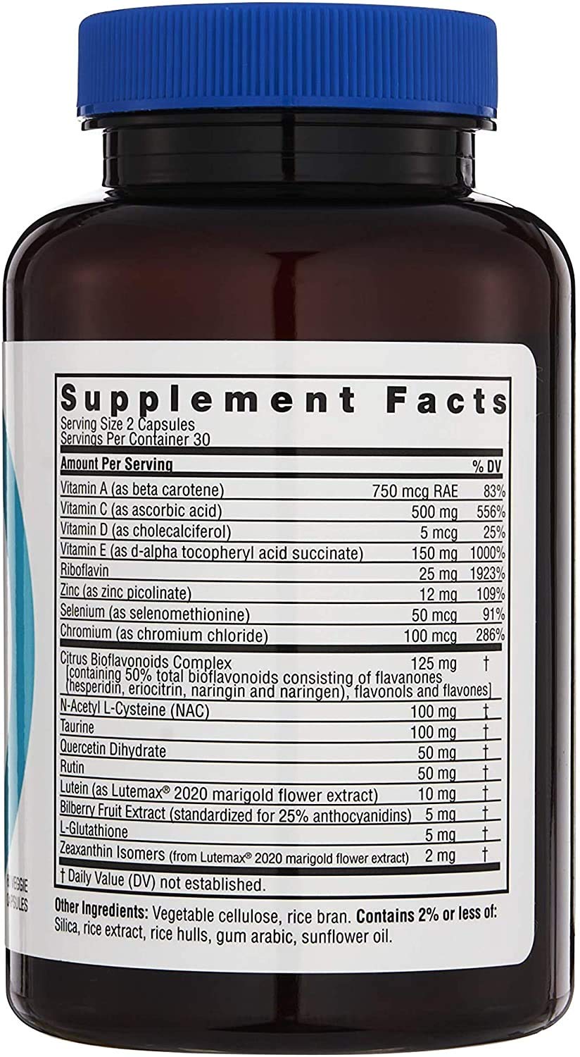 Twinlab Ocuguard Plus - Eye Supplement with Zinc, Vitamin A, C & D - 60 Veggie Capsules TwinlabAu supplements