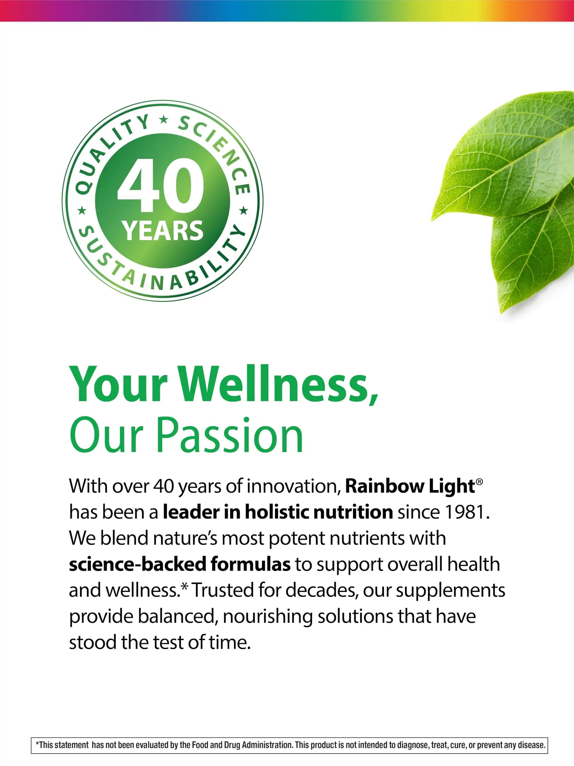 Rainbow Light Kids One + Multivitamin | 50 Chewable Tablets | with Iron & Tummy Friendly Probiotics | Fruit Punch Flavor | Real Food Nutrients Rainbow LightAu supplements