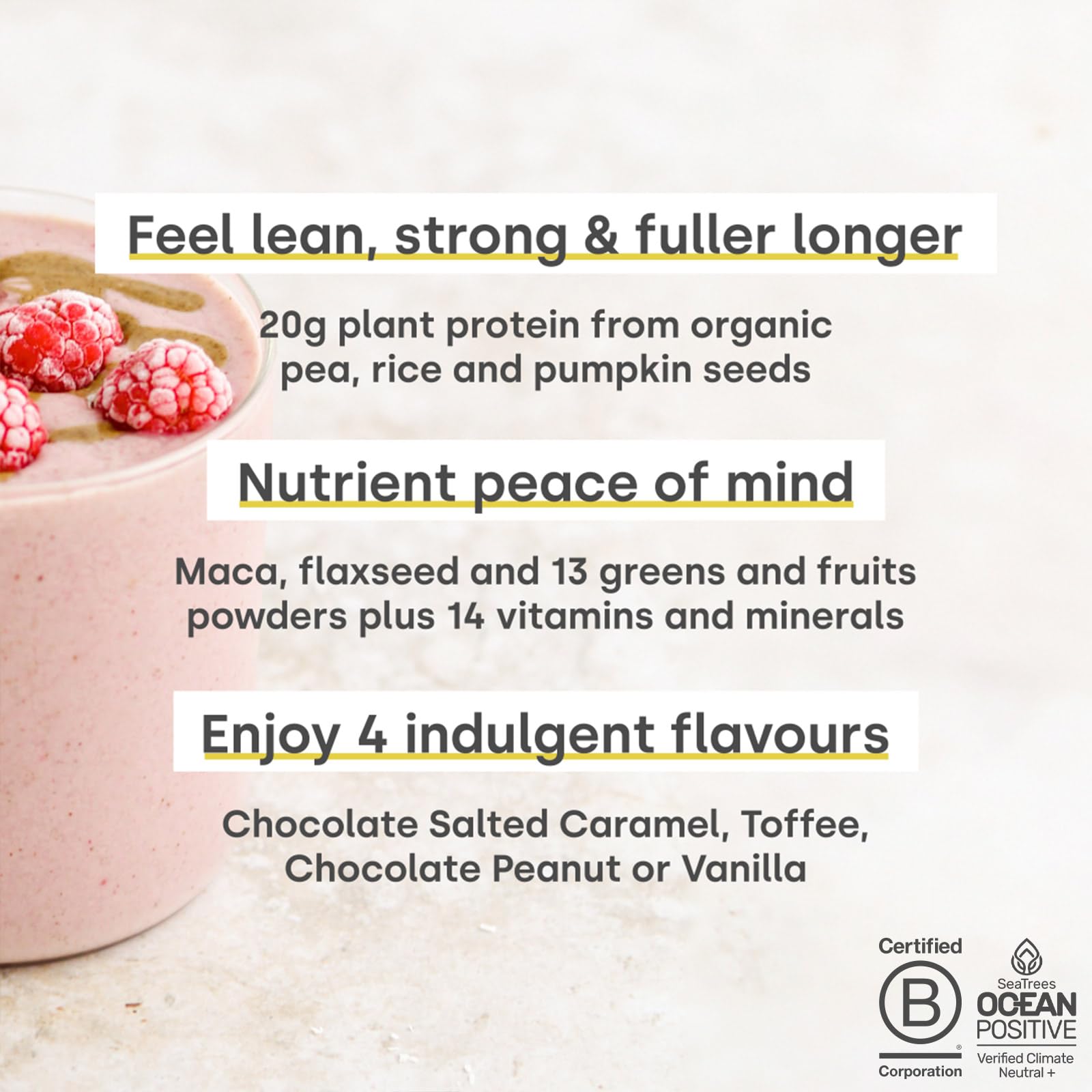 Form Superblend Protein - Vegan Protein Powder with Superfoods, Vitamins and Minerals FormAu supplements