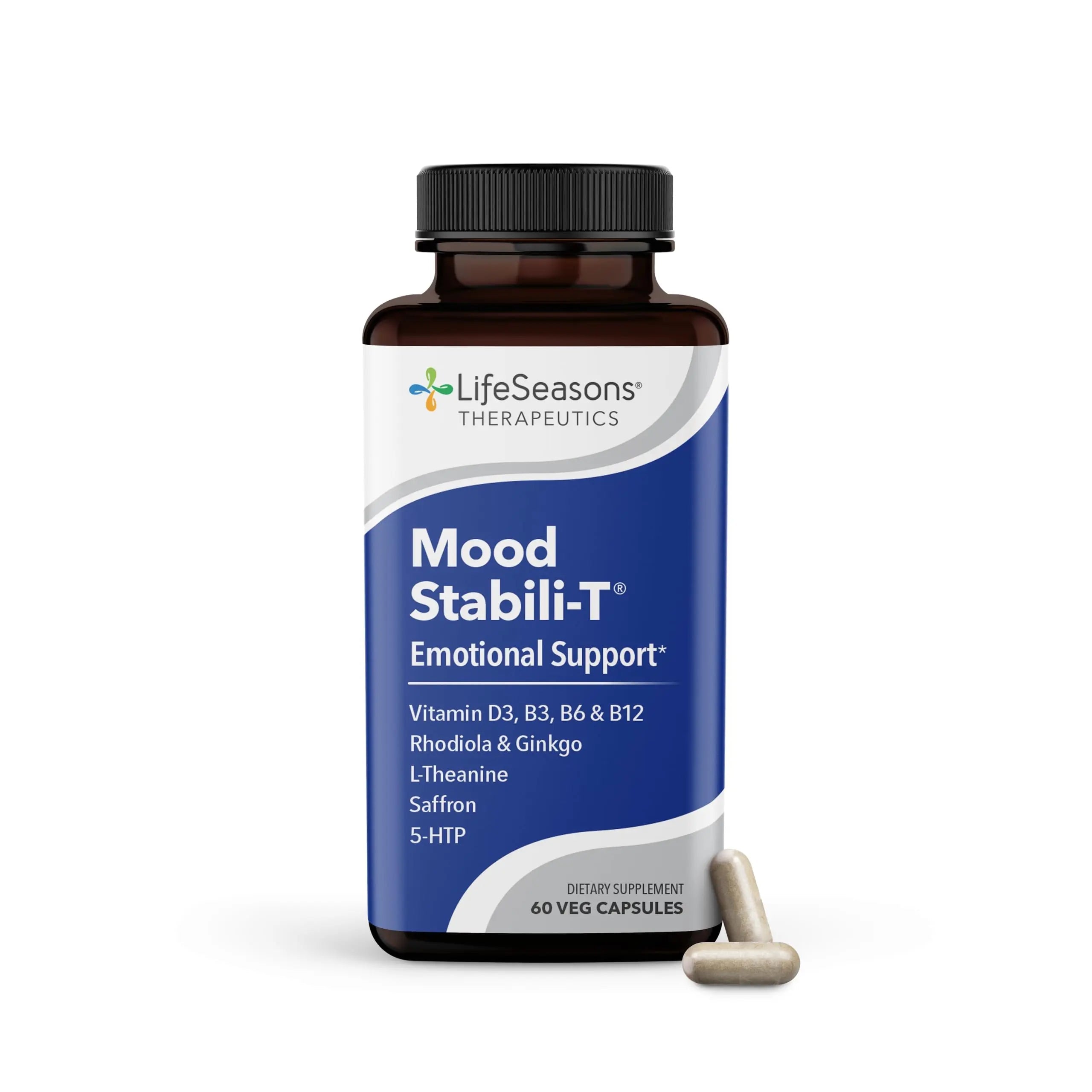 LifeSeasons - Mood Stabili-T - Positive Mood Booster - Enhanced Calmness and Happiness - Relaxed and Balanced Mind LifeSeasonsAu supplements