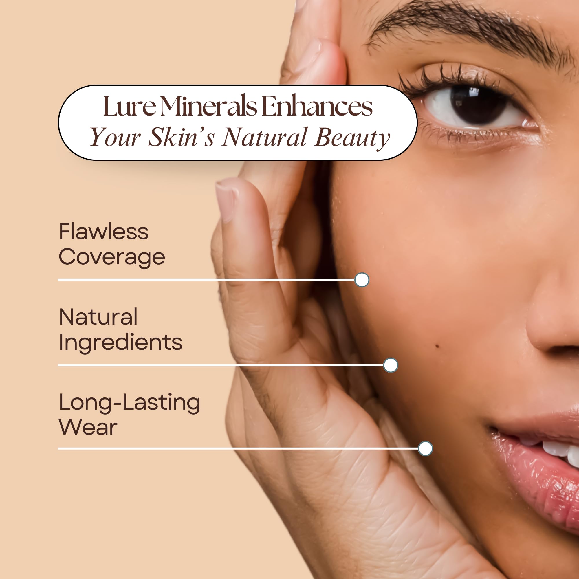 Lure Minerals Bronze warmth All over Face Bronzer (Compare to Bare Minerals) (Warmth) Large 1.oz Jar Pure MineralsAu supplements