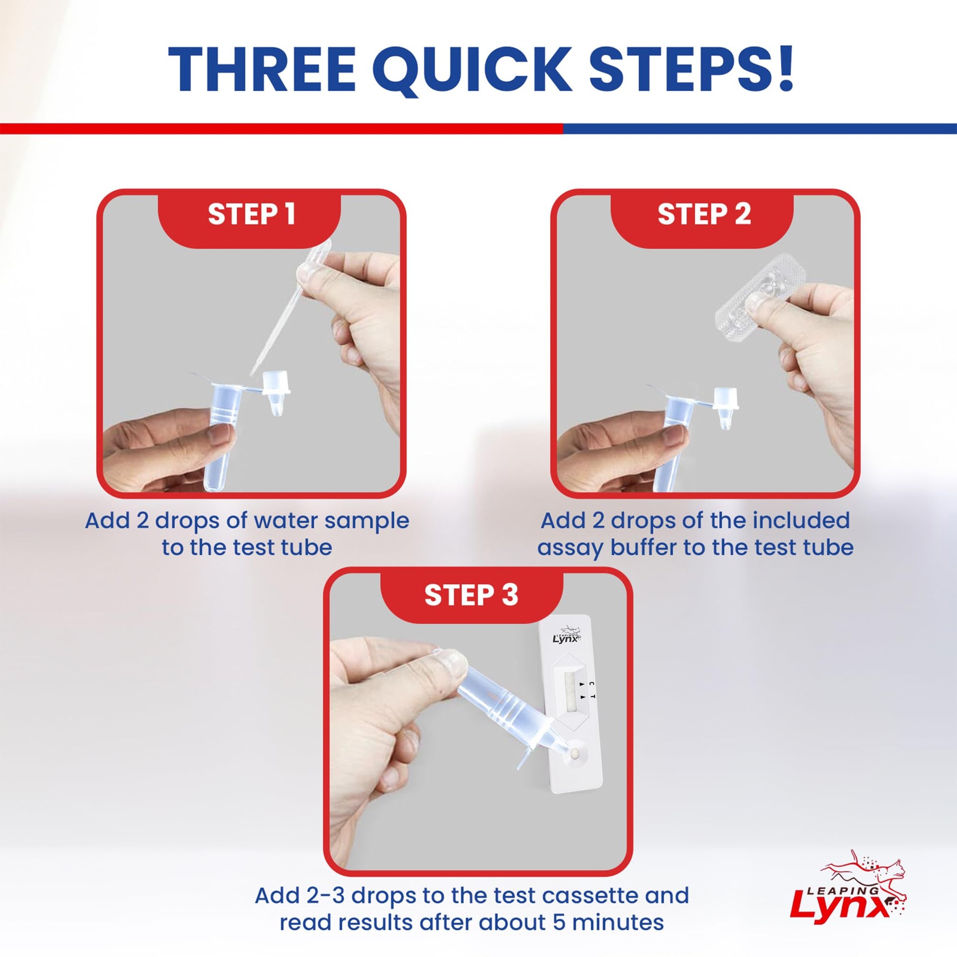 Bacteria Water Test Kit – Coliform, E. coli & Salmonella Detection for Well & Tap Water | Rapid Home Drinking Water Screening Kit with Lab-Quality Results | Leaping Lynx Leaping LynxAu supplements