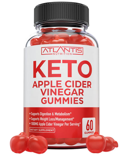 Keto ACV Gummies for Weight Loss - Apple Cider Vinegar Keto ACV Gummies Formulated Atlantis NutritionUS supplements