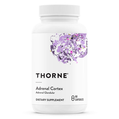 THORNE Adrenal Cortex - Bovine Adrenal Cortex Supplement for Cortisol Management THORNEUS supplements
