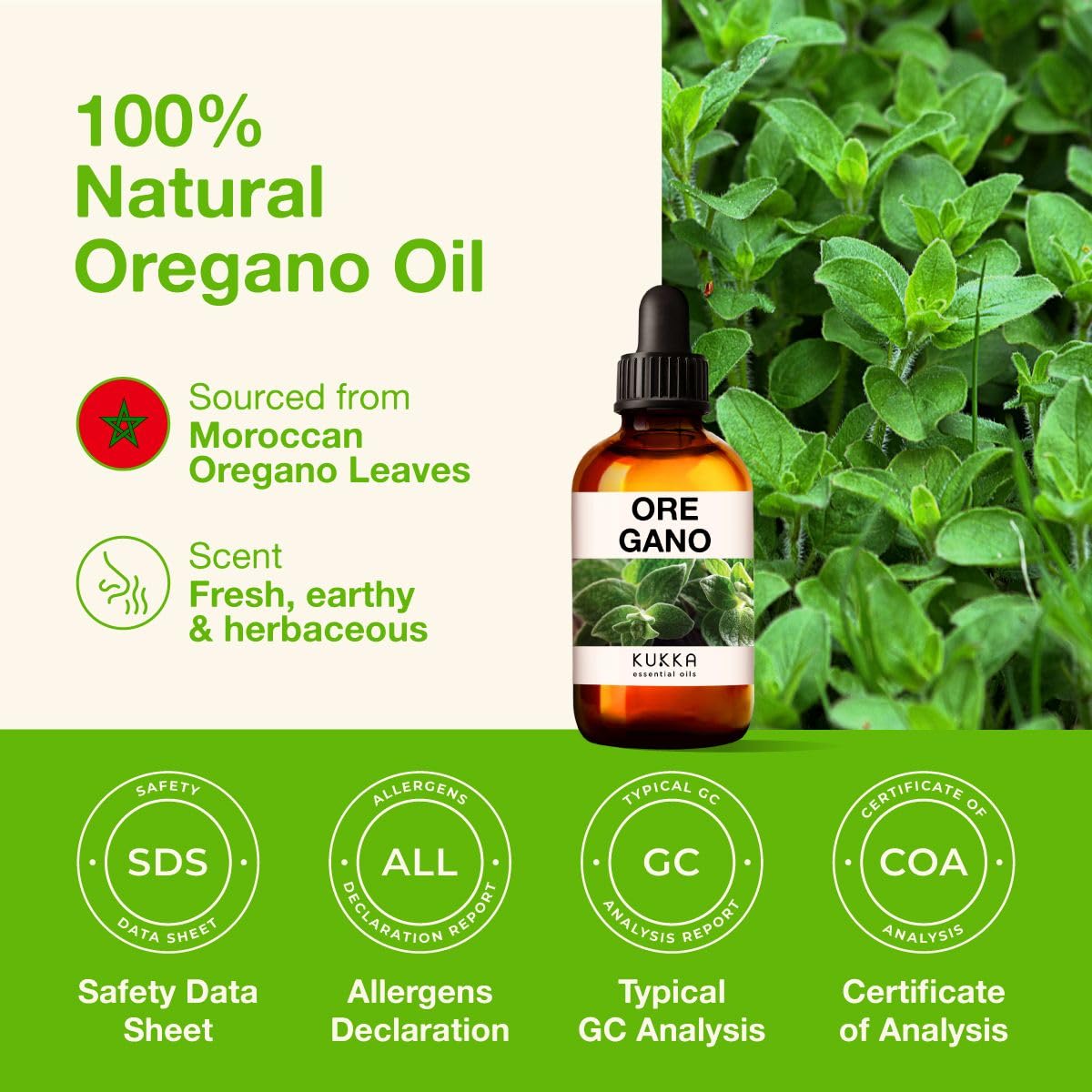 KUKKA Oregano Oils - Natural Oils (4 fl oz) KUKKA essential oilsAu supplements