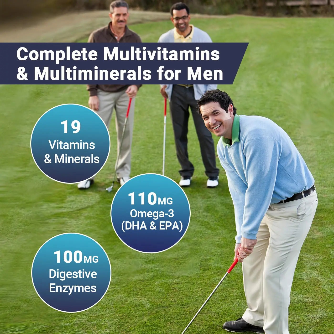 Mens Multivitamins Gummies with Vitamins A C D K E, B Complex, Omega-3, Digestive Enzymes, Lycopene, Calcium, Magnesium, Zinc WiszeenAu supplements