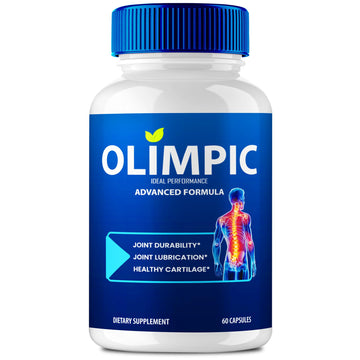 Olimpic Capsules, Advanced Joint Support Supplement Pills for Mobility and Comfort - Maximum Strength, Official Olim Pic Joint Support All Natural Formula, Premium Olim-Pic Reviews (60 Capsules) IDEAL PERFORMANCEAu supplements