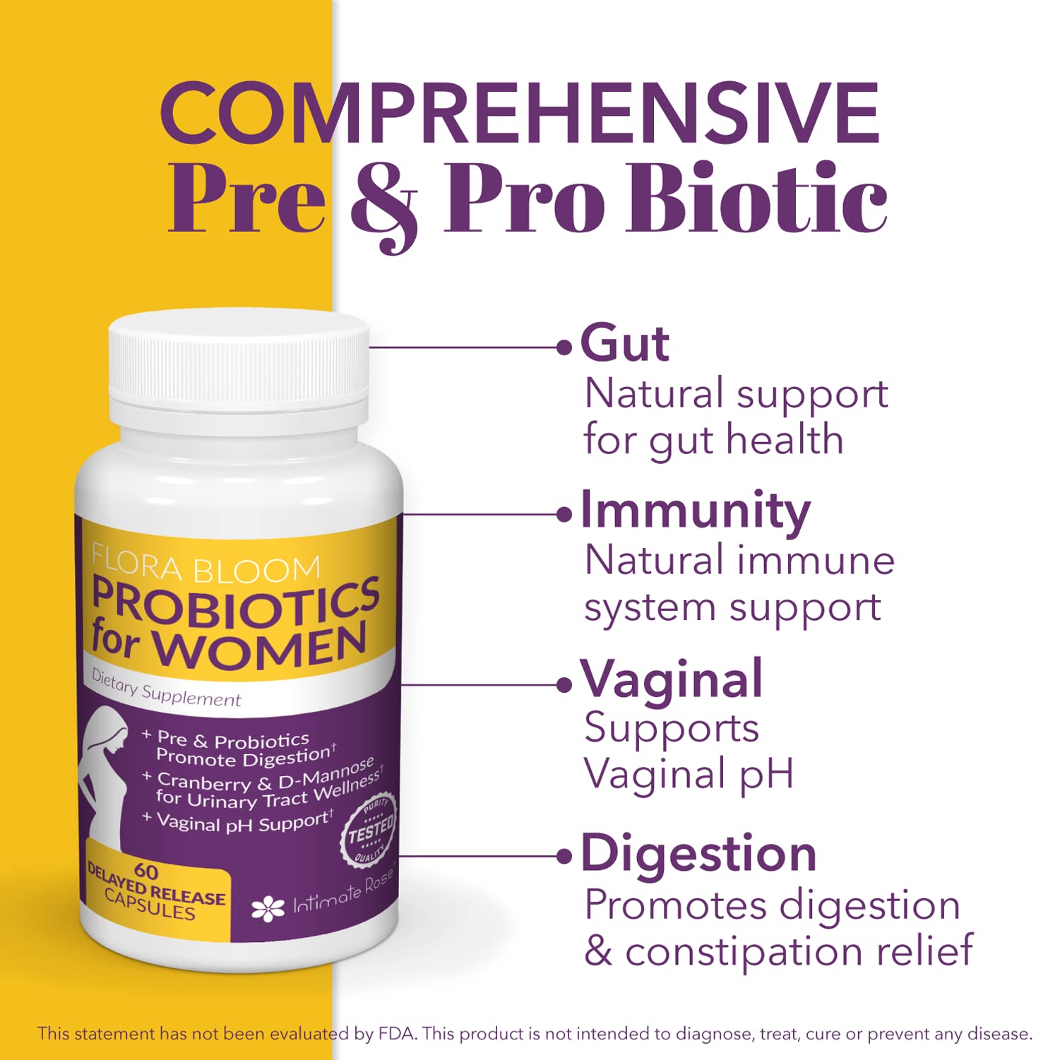 Save 10% on Myo-Inositol & D-Chiro Inositol 40:1 Blend & Vaginal Probiotics for Women Intimate RoseUS supplements
