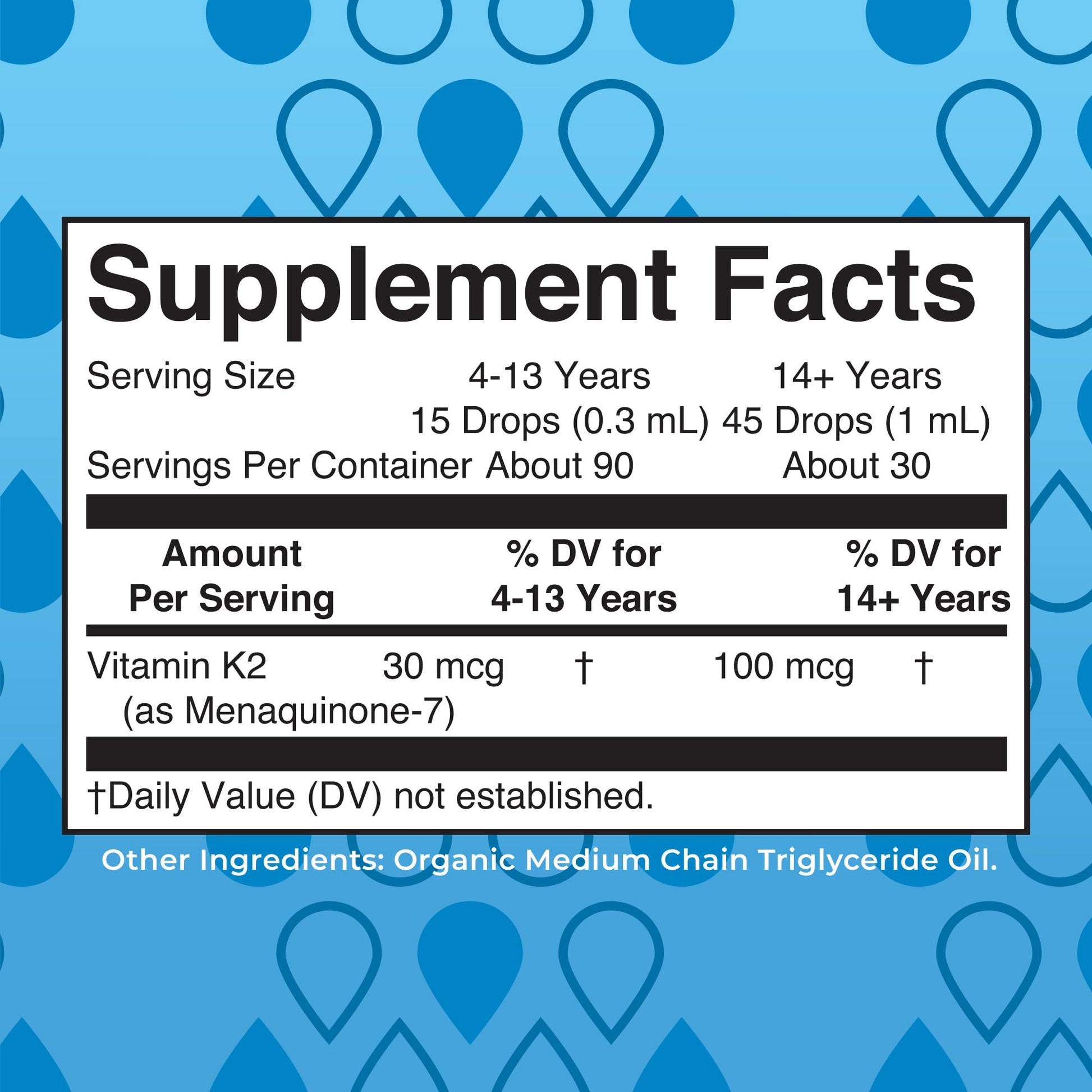 MaryRuth’s USDA Organic Vitamin K2 MK7 Liquid Drops for Adults & Kids | Sourced from Natto | Menaquinone- 7 | Vegan K2 Vitamin for Bone Health & Calcium Absorption | 1oz | Up to 90 Servings MARYRUTH'SUS supplements