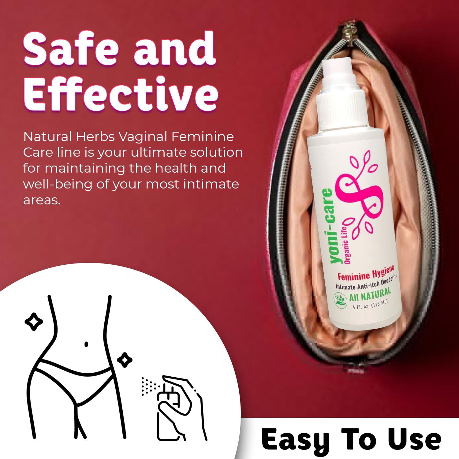 Organic Life Vaginal Feminine Care Revive, Soothe, and Eliminate Menopause-Related Discomfort Organic LifeAu supplements