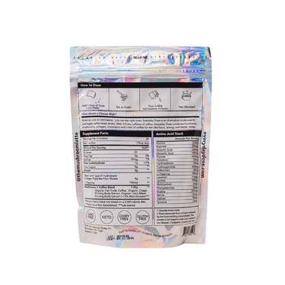 The Mushroom Latte by Everyday Dose | Premium Coffee Extract with Grass-Fed Collagen Everyday DoseUS supplements