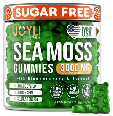 Sea Moss Gummies - Irish Seamoss Gummies for Adults & Kids - Advanced Superfood JOYLI NutritionUS supplements