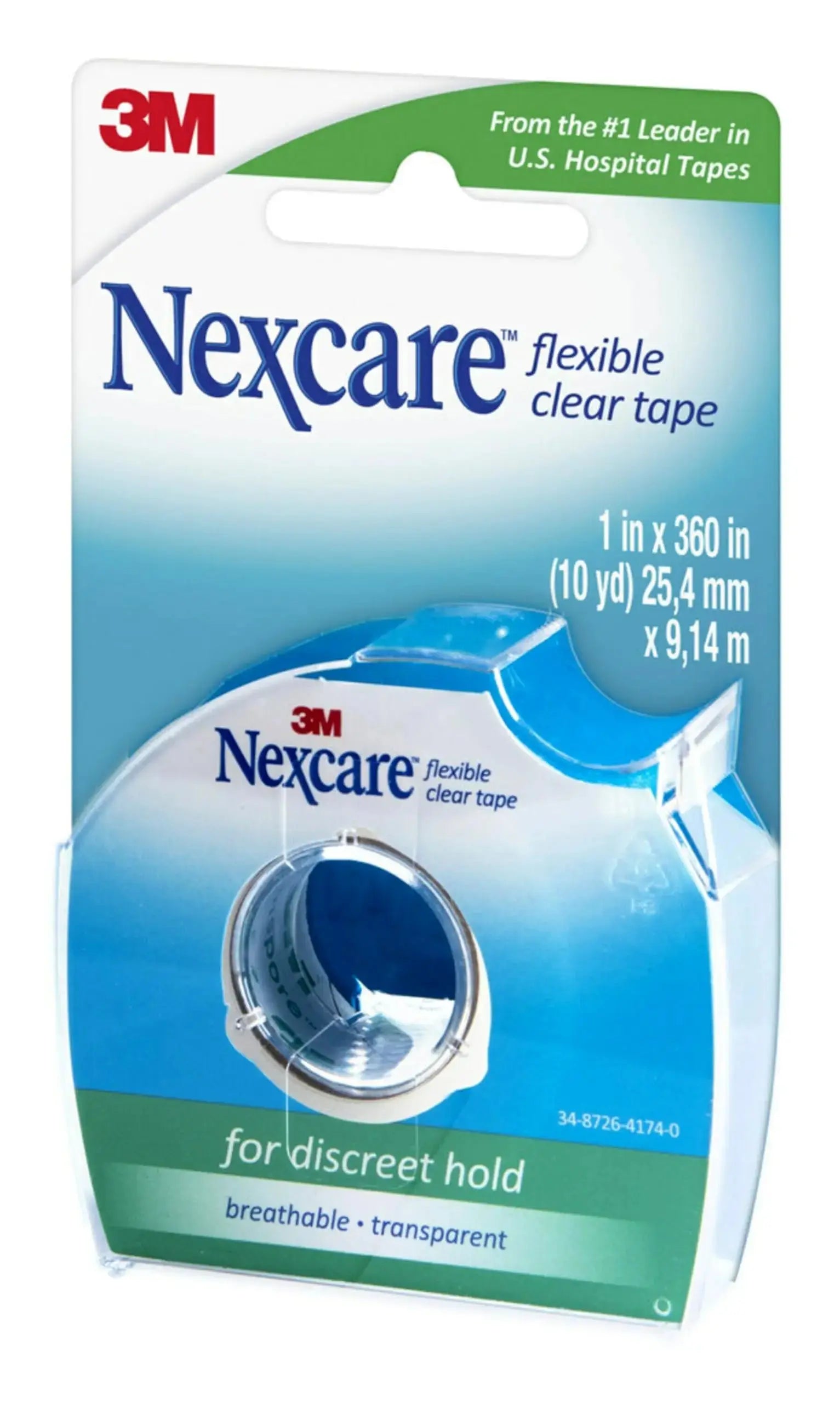 GoodSense Extra Strength 500mg Acetaminophen Caplets 50 Count & Nexcare Flexible Clear 1 Inch x 10 Yard Waterproof Transparent Tape 1 Roll GoodSenseAu supplements