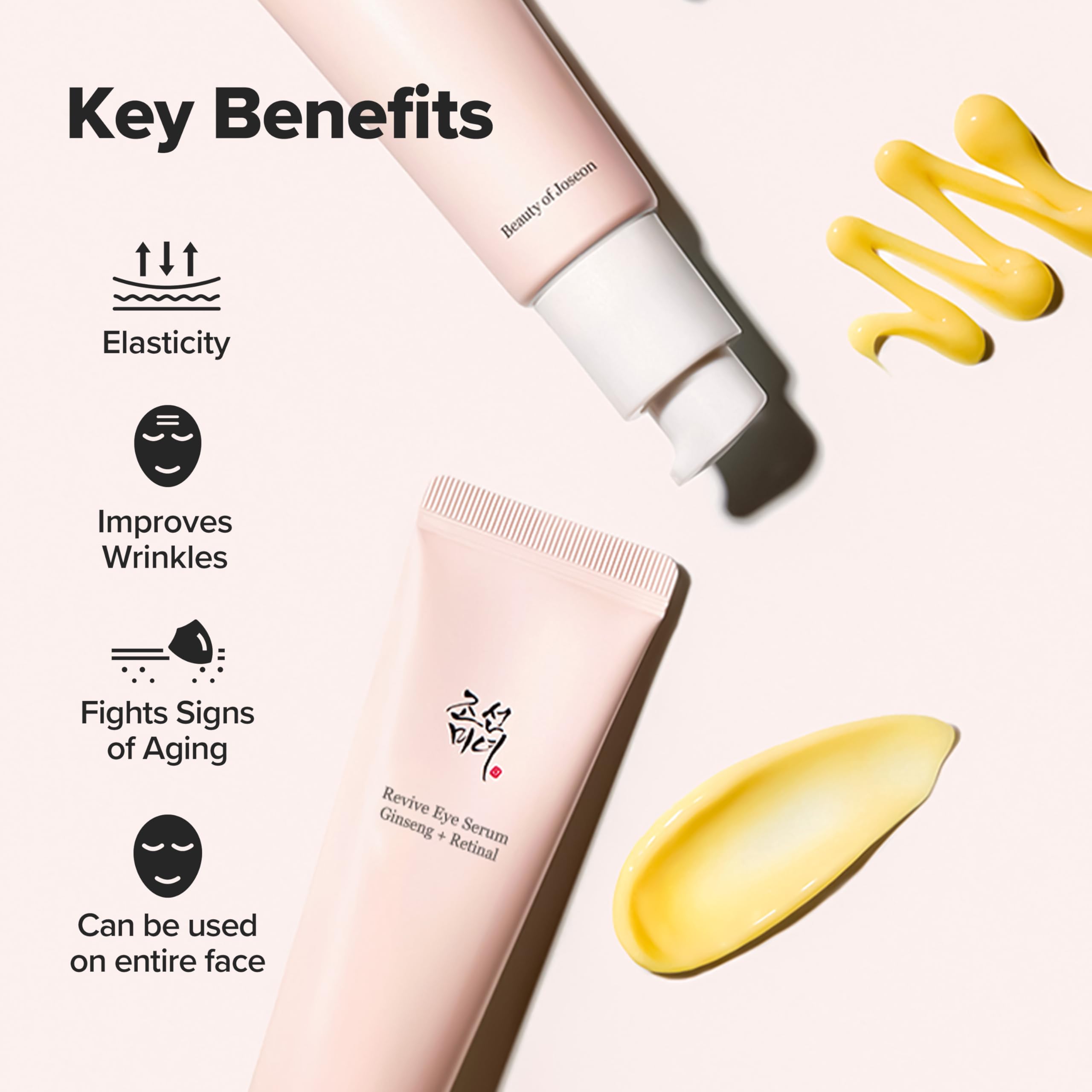 Beauty of Joseon Revive Eye Serum with Retinal Niacinamide Correction for Puffy Eye Bags Fine Lines Dark Circles Wrinkles, Korean Skin Care 30ml, 1.01 fl.oz Beauty of JoseonAu supplements