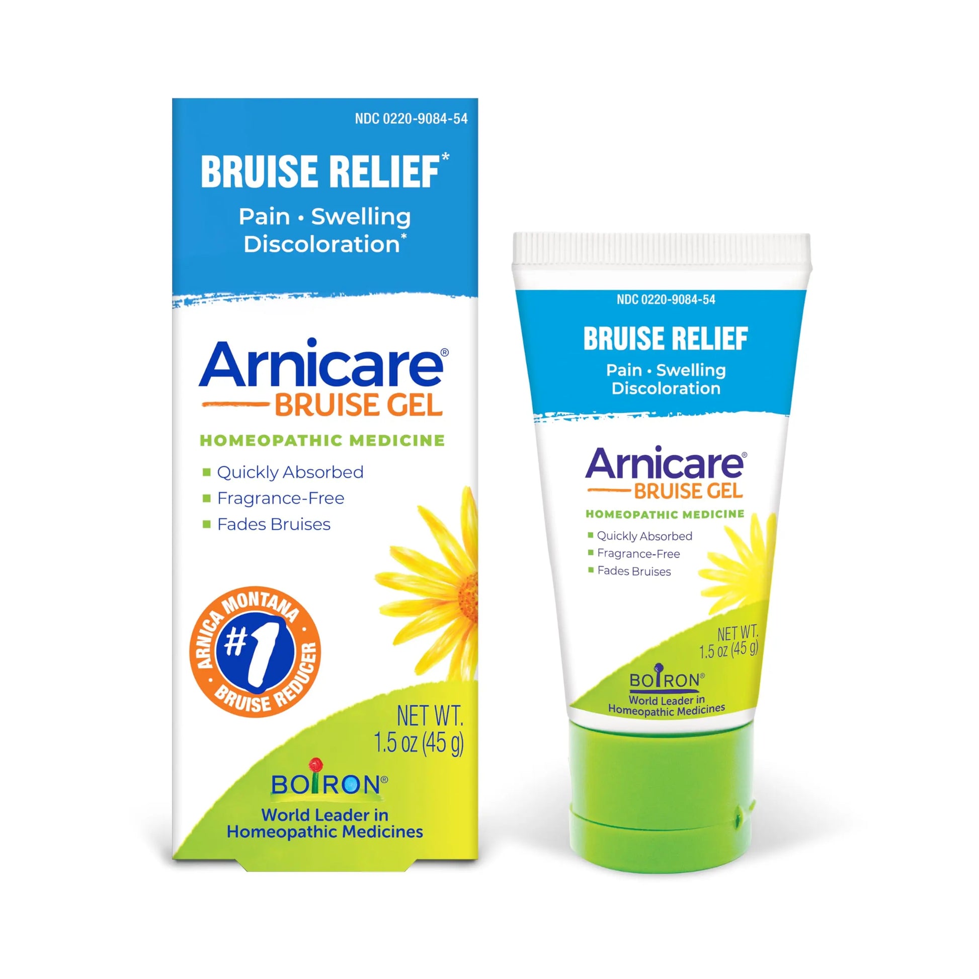 Boiron Arnicare Bruise Gel for Relief of Pain, Inflammation or Swelling, Soreness, and Discoloration - Non-greasy and Fragrance-Free - 1.5 oz BoironAu supplements