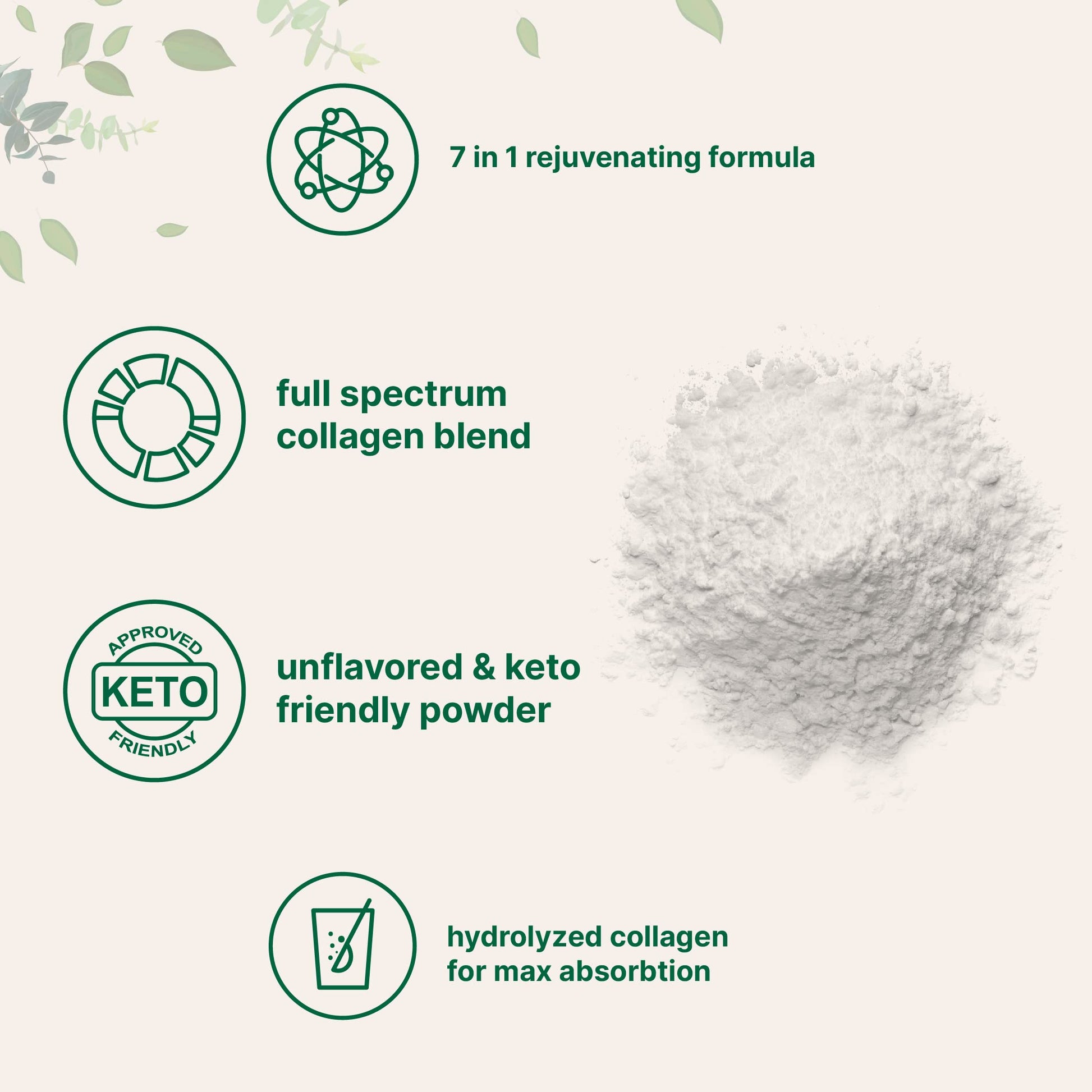 Multi Collagen Peptides Powder, 16 Oz - Hydrolyzed Protein Peptides Micro IngredientsAu supplements