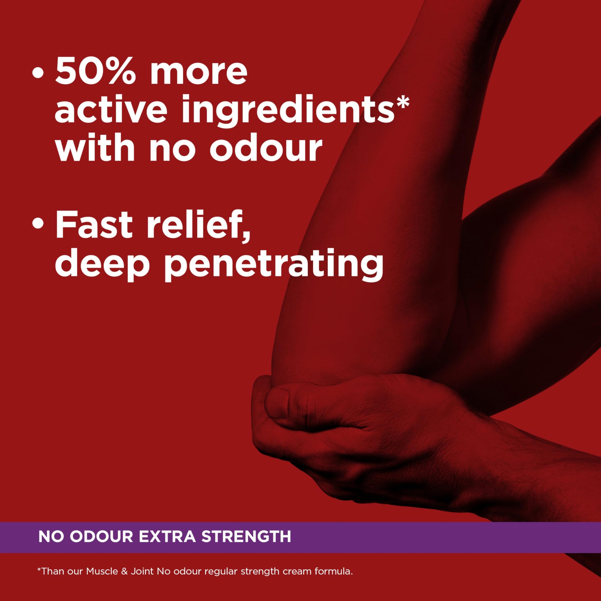 RUB A535 ULTRA STRENGTH NO ODOUR CREAM For Deep Penetrating Relief of Muscle, Joint & Arthritic Pain 100 g Rub A535Au supplements