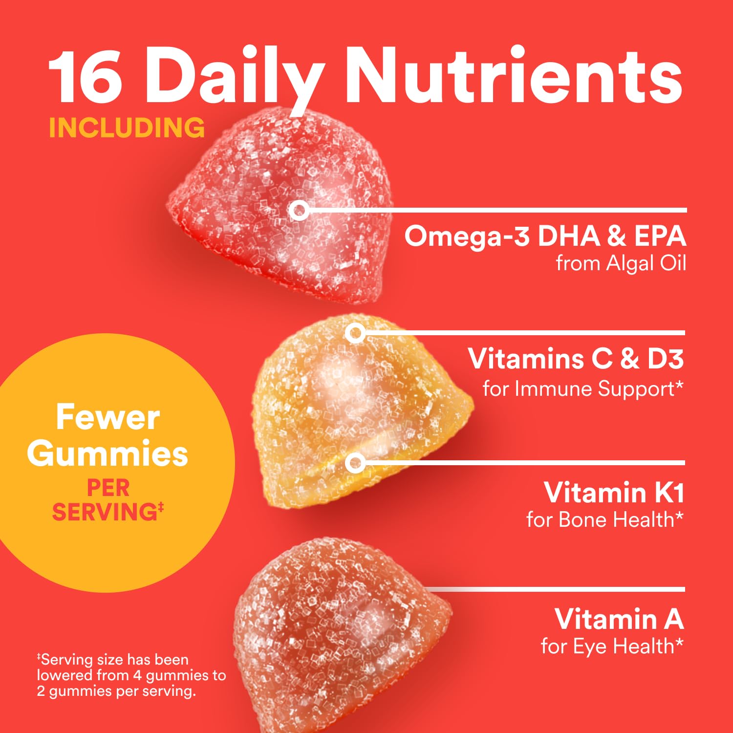 SmartyPants Kids Multivitamin Gummies - Improved Formula: Omega 3 (DHA/EPA), Vitamins D3, C, B12, B6, Vitamin A, K & Zinc SmartyPantsAu supplements
