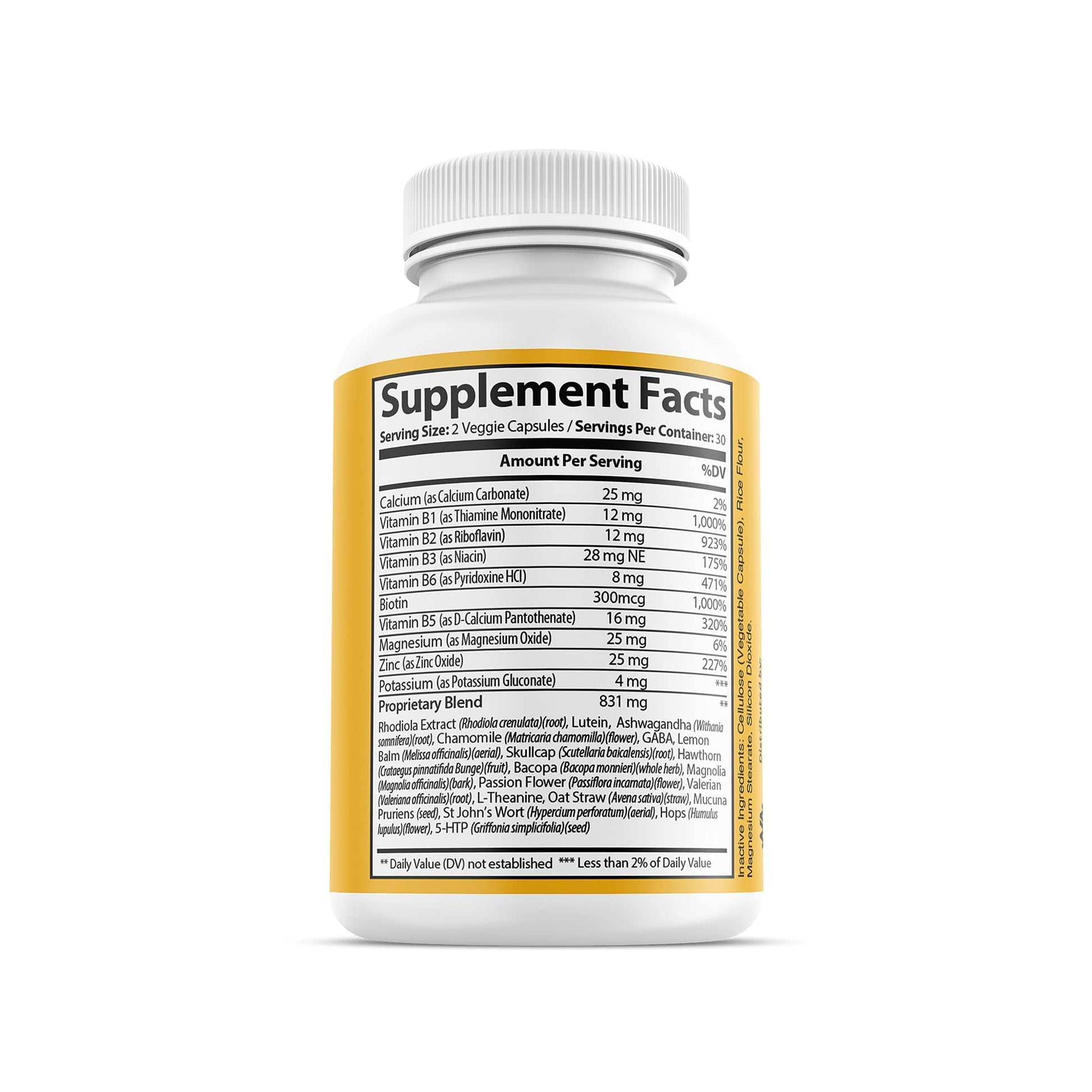 Warped Wellness Womens Supplement That Boosts Mood, Helps Relax The Mind & Body, Relieves Tension & Worries| Magnolia Bark for Female Specific Help| Serene Goddess | Vitamin Helps Boost Mood Warped WellnessAu supplements
