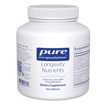 Pure Encapsulations Longevity Nutrients | Multivitamin/Mineral Complex to Support Healthy Aging, Brain Function, Eyes, Bones, and Vascular Health* | 120 Capsules Pure EncapsulationsAu supplements