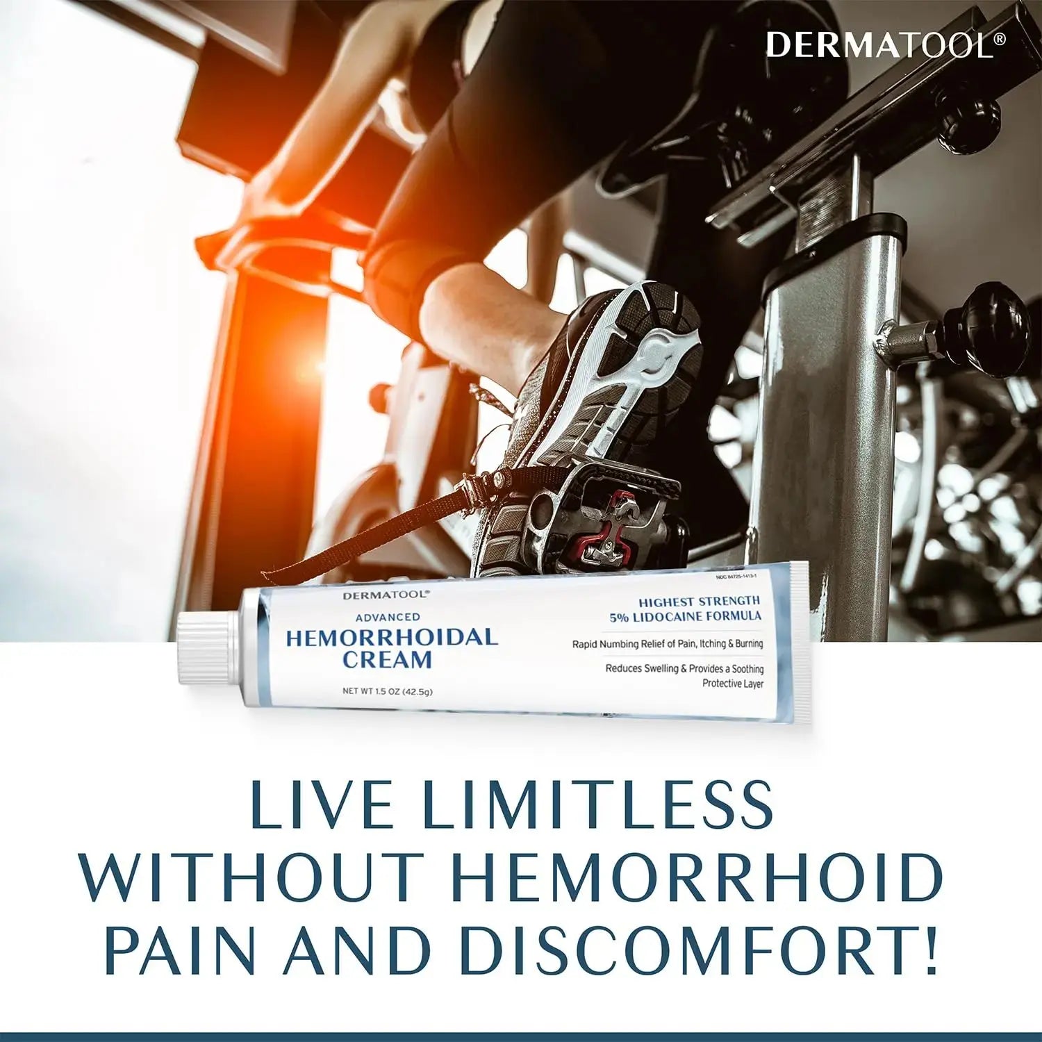 Hemorrhoid Treatment - Advanced Hemorrhoid Cream 5% Lidocaine & Phenylephrine - Hemorrhoid Shrinking Treatment - Rapid Relief of Pain, Swelling, Bleeding, Itching and Burning - Fissure & Hemorrhoids DERMATOOLAu supplements