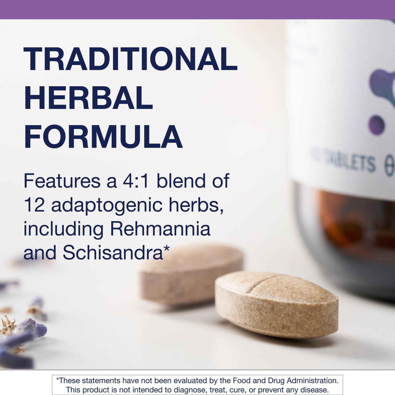 Metagenics Serenagen Supplement - Herbal Stress Management with Asian Ginseng & Chinese Herbs - Supports Calm, Focus, Energy & Sleep* - Non-GMO, Gluten-Free, Vegetarian - 60 Tablets MetagenicsAu supplements