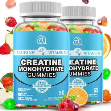 DRZIHOOCH Creatine Gummies for Women & Men - Creatine Monohydrate Gummies Tasty Chewable Supplement, Muscle Support & Energy Boost (2 Pack) DRZIHOOCHAu supplements