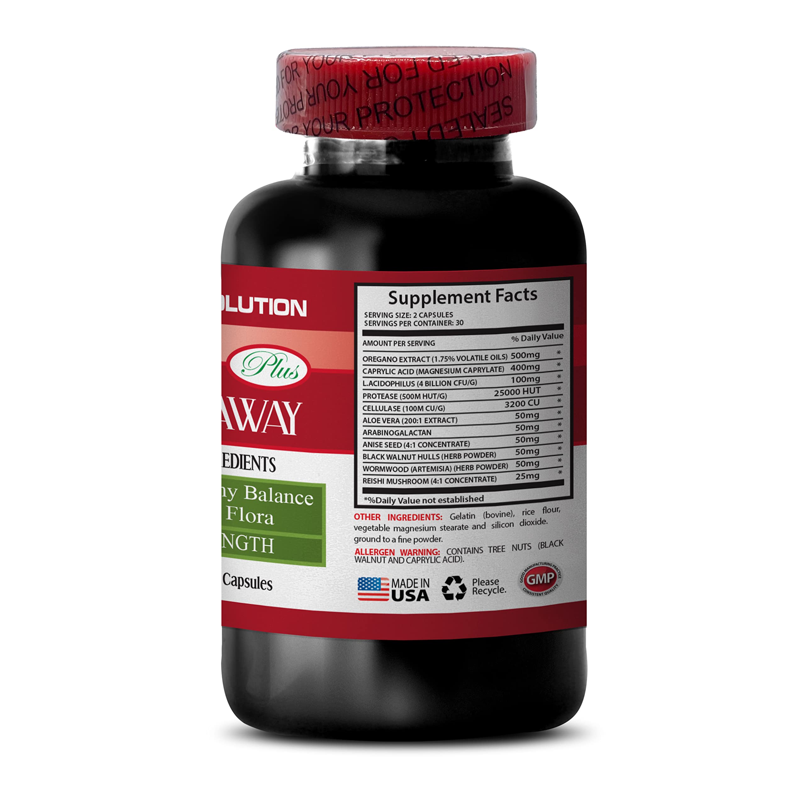 Immunity Support Supplement - Candida Away Plus - Candida Digestive - Candida Cleanse Extra Strength Health Solution PrimeAu supplements