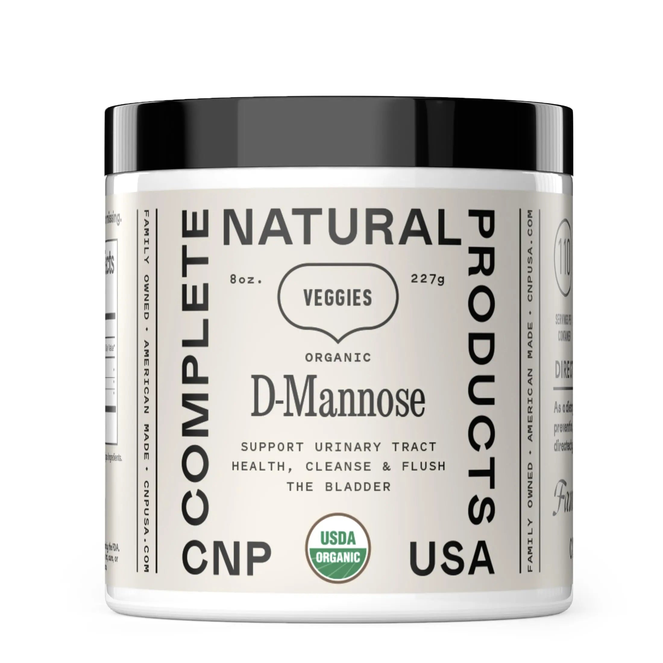 CNP Organic D Mannose Powder 2000mg - Powder D Mannose Supplement for UTI Support, Pure D-Mannose Powder from Guar Beans, Vegan Non GMO Clean Formula, Bladder Urinary Tract Health Supplement Use Complete Natural ProductsAu supplements