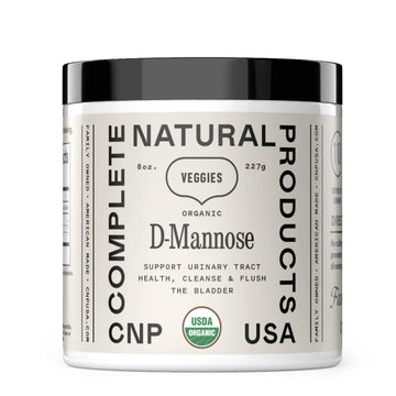 CNP Organic D Mannose Powder 2000mg - Powder D Mannose Supplement for UTI Support, Pure D-Mannose Powder from Guar Beans, Vegan Non GMO Clean Formula, Bladder Urinary Tract Health Supplement Use Complete Natural ProductsAu supplements