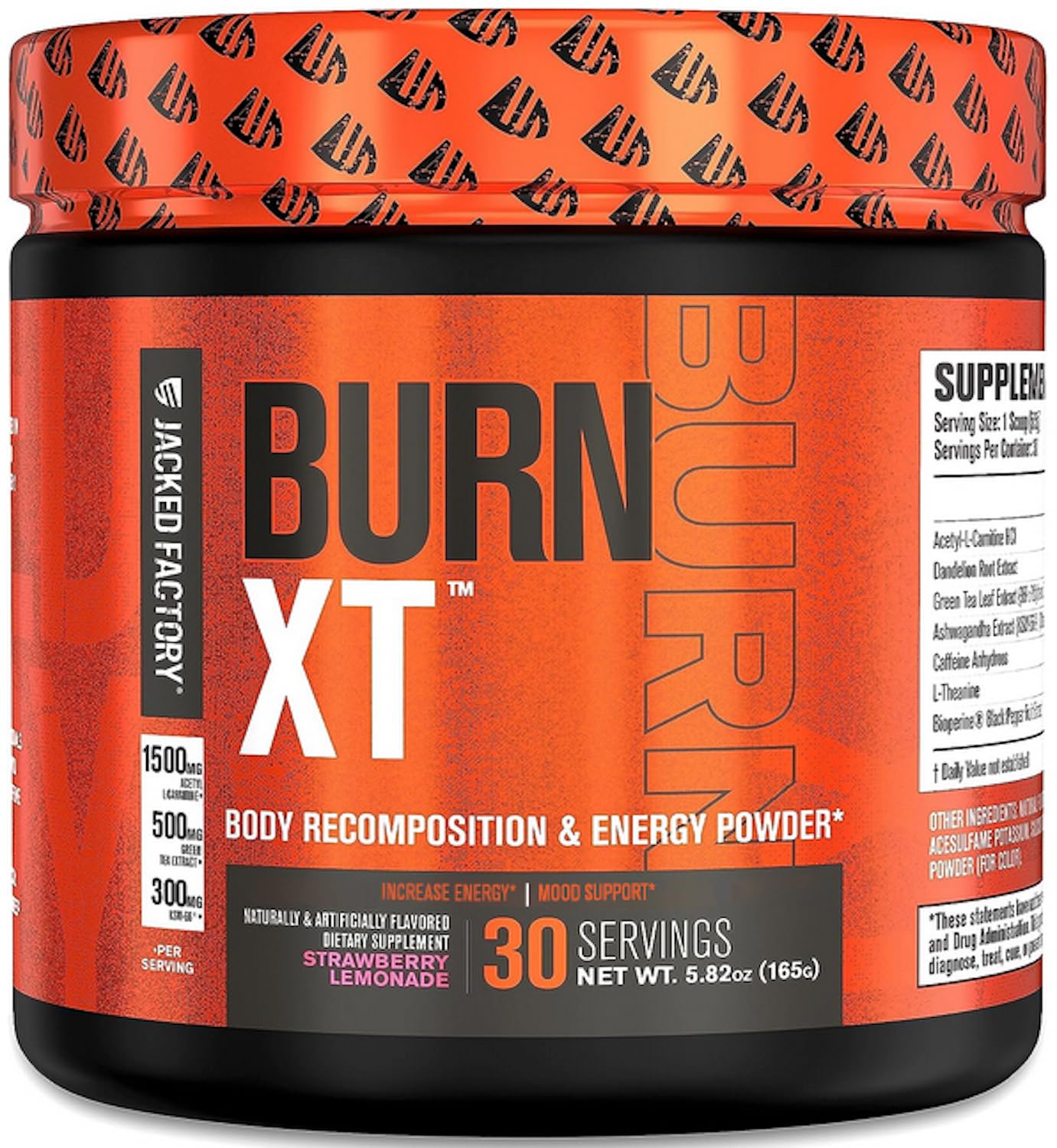 Burn-XT Powder for Men & Women - Improve Focus & Increase Energy Jacked FactoryAu supplements