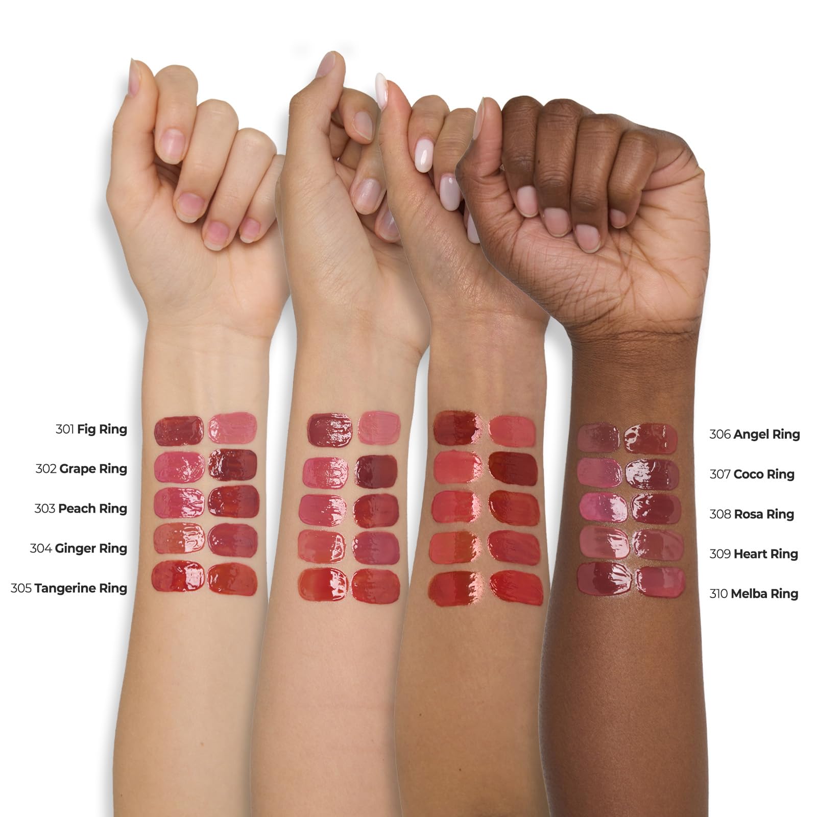 Laka Jelling Nude Gloss, 4.5g/0.15oz, Sheer Hydrating Lip Oil with No Stain, Non-Sticky, Nourishing Gloss for a Glowy Look, K-Beauty (#306 Angelring) LakaAu supplements