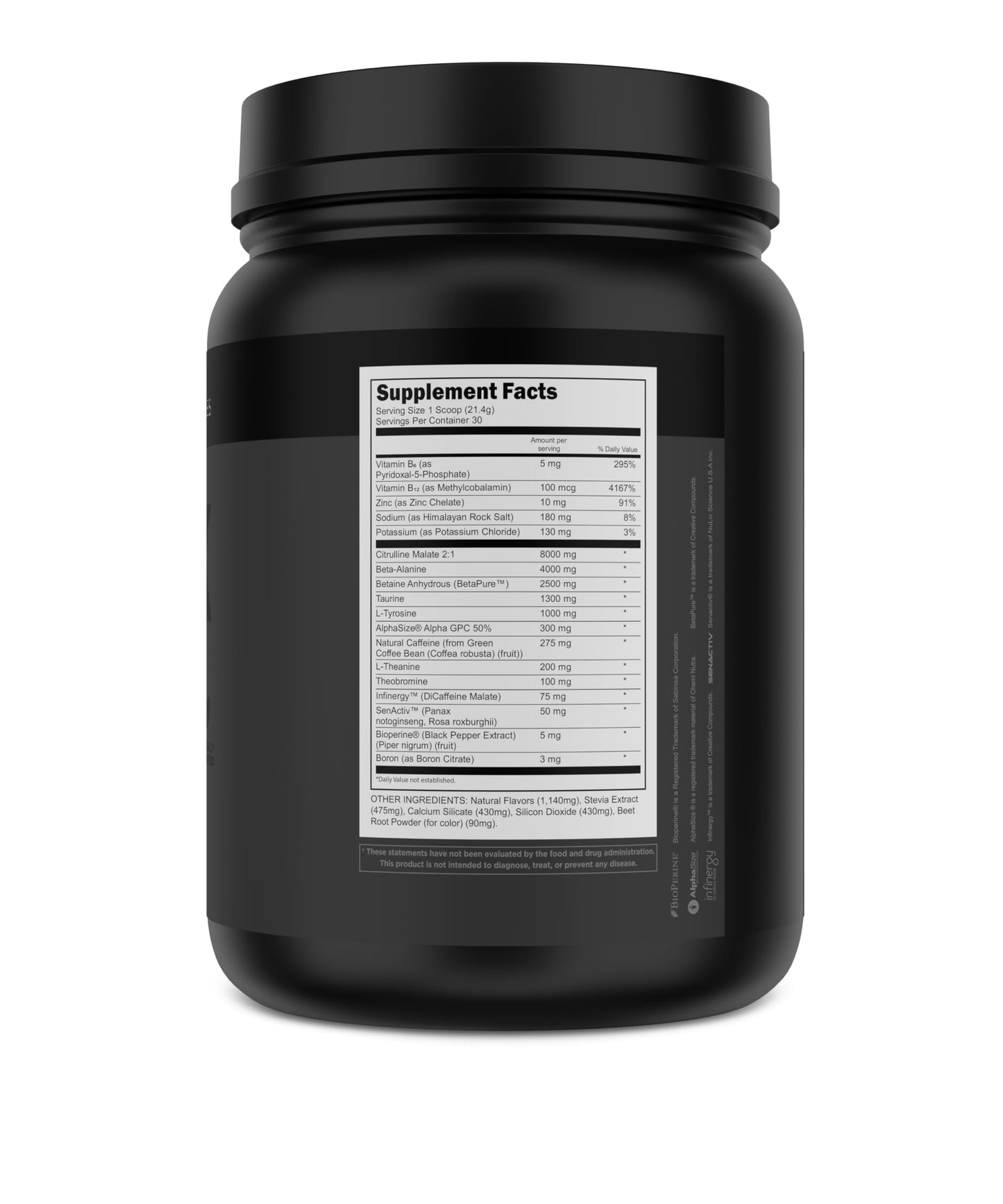 Transparent Labs Bulk Black - Sour Gummy - 30 Servings Transparent LabsUS supplements